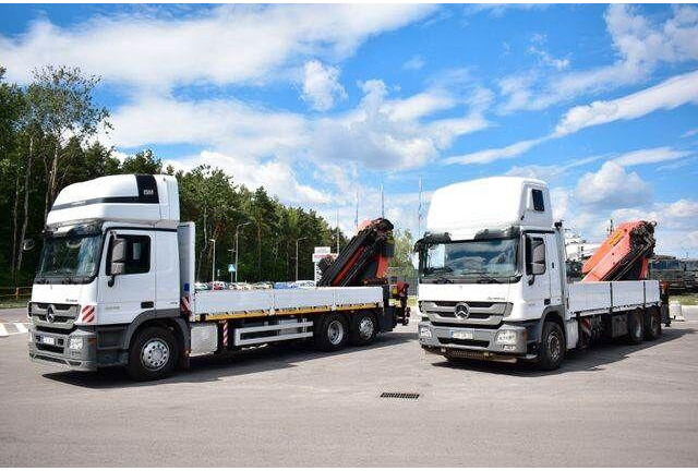 Mercedes-Benz ACTROS 2546 6x2 Palfinger PK 50002 EURO 5 Cran - Φορτηγό με ανοιχτή καρότσα, Φορτηγό με γερανό: φωτογραφία 5 Mercedes-Benz ACTROS 2546 6x2 Palfinger PK 50002 EURO 5 Cran - Φορτηγό με ανοιχτή καρότσα, Φορτηγό με γερανό: φωτογραφία 5