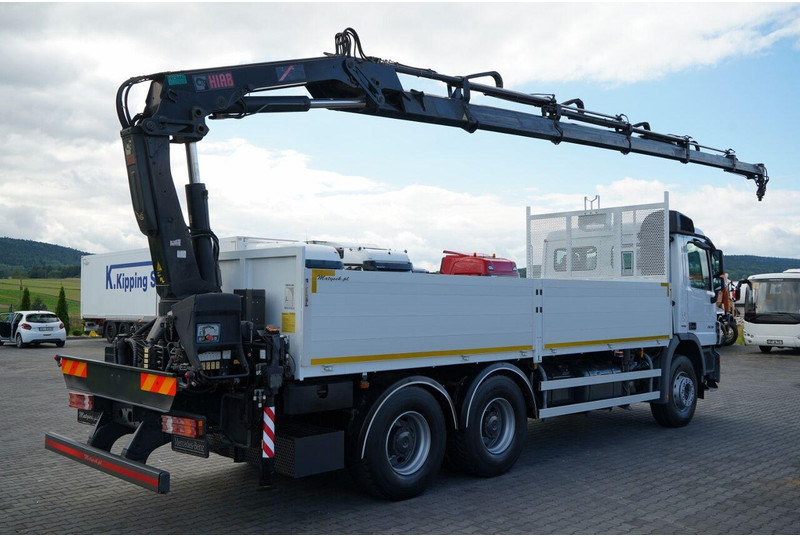Mercedes-Benz ACTROS 2636 / 6x4 / SKRZYNIOWY 6,5 M + HDS HIAB / MOCNA PODŁOGA - Φορτηγό με ανοιχτή καρότσα, Φορτηγό με γερανό: φωτογραφία 5 Mercedes-Benz ACTROS 2636 / 6x4 / SKRZYNIOWY 6,5 M + HDS HIAB / MOCNA PODŁOGA - Φορτηγό με ανοιχτή καρότσα, Φορτηγό με γερανό: φωτογραφία 5