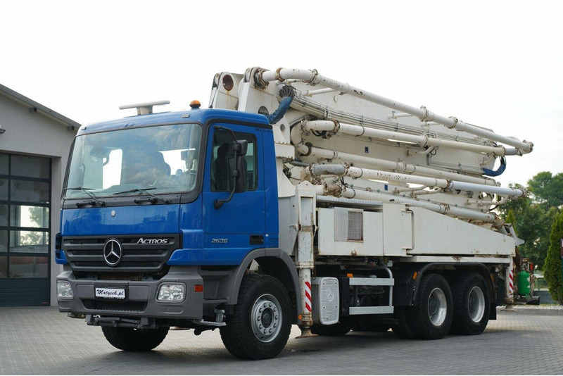Mercedes-Benz ACTROS 2636 / POMPA SERMAC 5Z37 / 37 METRÓW / STEROWANIE RADIOW - Αντλία σκυροδέματος: φωτογραφία 1 Mercedes-Benz ACTROS 2636 / POMPA SERMAC 5Z37 / 37 METRÓW / STEROWANIE RADIOW - Αντλία σκυροδέματος: φωτογραφία 1