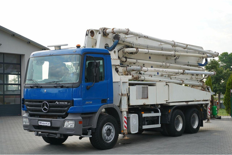 Mercedes-Benz ACTROS 2636 / POMPA SERMAC 5Z37 / 37 METRÓW / STEROWANIE RADIOW - Αντλία σκυροδέματος: φωτογραφία 2 Mercedes-Benz ACTROS 2636 / POMPA SERMAC 5Z37 / 37 METRÓW / STEROWANIE RADIOW - Αντλία σκυροδέματος: φωτογραφία 2