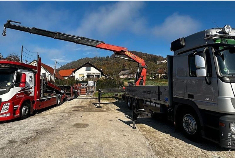 Mercedes-Benz ACTROS 2641 6x2 Crane PALFINGER PK 36002 - Φορτηγό με ανοιχτή καρότσα, Φορτηγό με γερανό: φωτογραφία 4 Mercedes-Benz ACTROS 2641 6x2 Crane PALFINGER PK 36002 - Φορτηγό με ανοιχτή καρότσα, Φορτηγό με γερανό: φωτογραφία 4