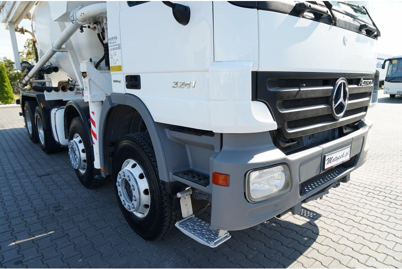 Μπετονιέρα φορτηγό Mercedes-Benz ACTROS 3241 / POMPOGRUSZKA / 8X4 / BETONIARKA + POMPA SERMAC 3Z2: φωτογραφία 9