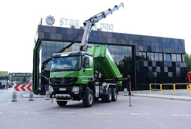 Leasing Mercedes-Benz ACTROS 3346 6x6 HIAB 244EP-4 Crane Kipper Mercedes-Benz ACTROS 3346 6x6 HIAB 244EP-4 Crane Kipper: φωτογραφία 12 Leasing Mercedes-Benz ACTROS 3346 6x6 HIAB 244EP-4 Crane Kipper Mercedes-Benz ACTROS 3346 6x6 HIAB 244EP-4 Crane Kipper: φωτογραφία 12