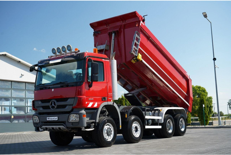 Mercedes-Benz ACTROS 4141 / 8X6 / WYWROTKA TYLNOZSYPOWA / MEILLER KIPPER 5.3M - Φορτηγό ανατρεπόμενο: φωτογραφία 1 Mercedes-Benz ACTROS 4141 / 8X6 / WYWROTKA TYLNOZSYPOWA / MEILLER KIPPER 5.3M - Φορτηγό ανατρεπόμενο: φωτογραφία 1