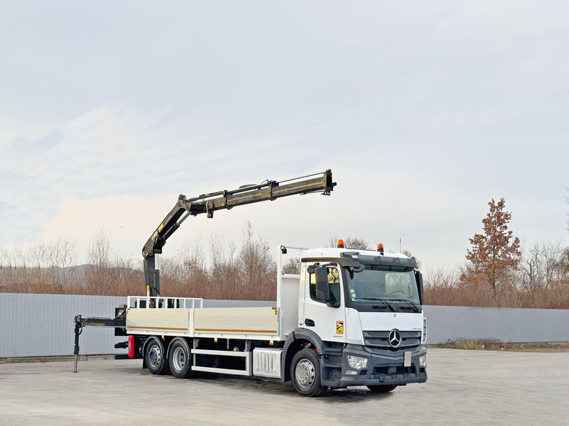 Mercedes-Benz ANTOS 2543* HIAB 144 BS - 2 HIDUO /FUNK - Φορτηγό με ανοιχτή καρότσα: φωτογραφία 2 Mercedes-Benz ANTOS 2543* HIAB 144 BS - 2 HIDUO /FUNK - Φορτηγό με ανοιχτή καρότσα: φωτογραφία 2