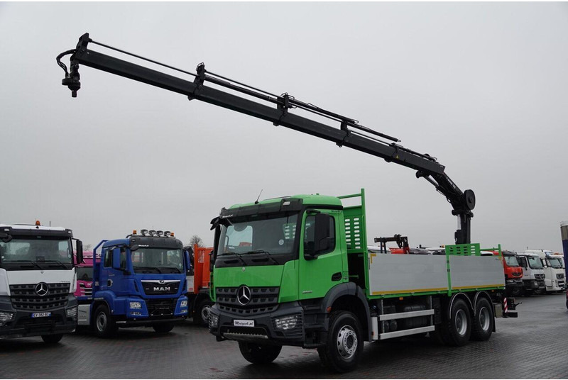 Mercedes-Benz AROCS 2636 / 6x4 / SKRZYNIOWY- 6,5 M / + HDS HIAB 4x wysów: 13 - Φορτηγό με ανοιχτή καρότσα, Φορτηγό με γερανό: φωτογραφία 3 Mercedes-Benz AROCS 2636 / 6x4 / SKRZYNIOWY- 6,5 M / + HDS HIAB 4x wysów: 13 - Φορτηγό με ανοιχτή καρότσα, Φορτηγό με γερανό: φωτογραφία 3