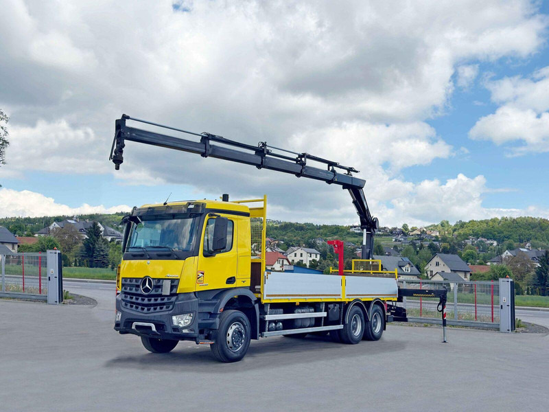 Mercedes-Benz AROCS 2636 *HIAB 166 D-4 HIDUO + FUNK* 6x4 - Φορτηγό με ανοιχτή καρότσα, Φορτηγό με γερανό: φωτογραφία 2 Mercedes-Benz AROCS 2636 *HIAB 166 D-4 HIDUO + FUNK* 6x4 - Φορτηγό με ανοιχτή καρότσα, Φορτηγό με γερανό: φωτογραφία 2