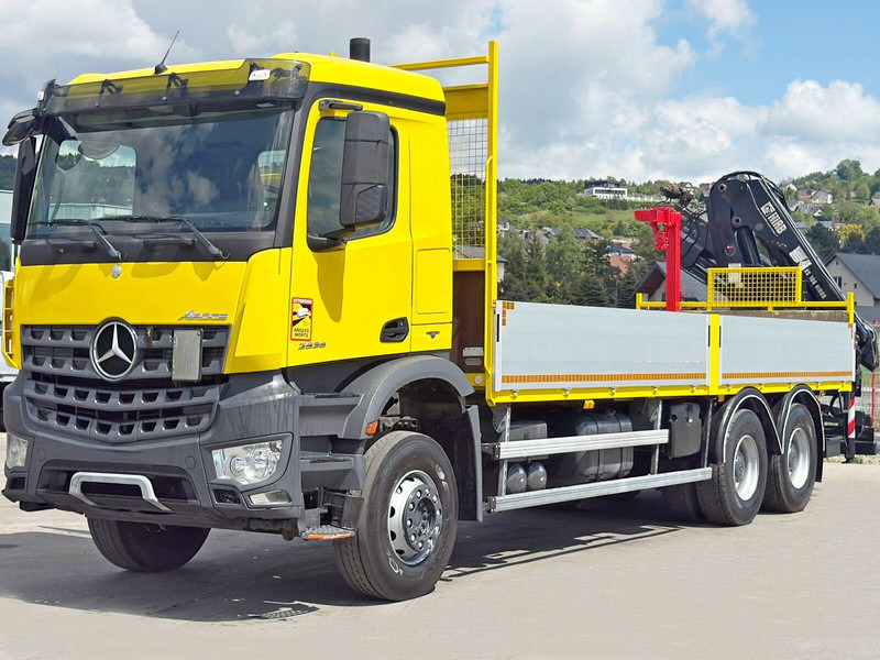Mercedes-Benz AROCS 2636 *HIAB 166 D-4 HIDUO + FUNK* 6x4 - Φορτηγό με ανοιχτή καρότσα, Φορτηγό με γερανό: φωτογραφία 4 Mercedes-Benz AROCS 2636 *HIAB 166 D-4 HIDUO + FUNK* 6x4 - Φορτηγό με ανοιχτή καρότσα, Φορτηγό με γερανό: φωτογραφία 4