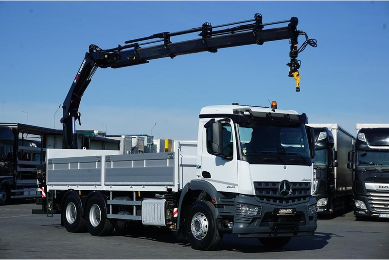 Mercedes-Benz AROCS / 2643 / 6 X 4 / SKRZYNIOWY + HDS / HIAB 228 E – 4 / WYS. - Φορτηγό με ανοιχτή καρότσα, Φορτηγό με γερανό: φωτογραφία 2 Mercedes-Benz AROCS / 2643 / 6 X 4 / SKRZYNIOWY + HDS / HIAB 228 E – 4 / WYS. - Φορτηγό με ανοιχτή καρότσα, Φορτηγό με γερανό: φωτογραφία 2