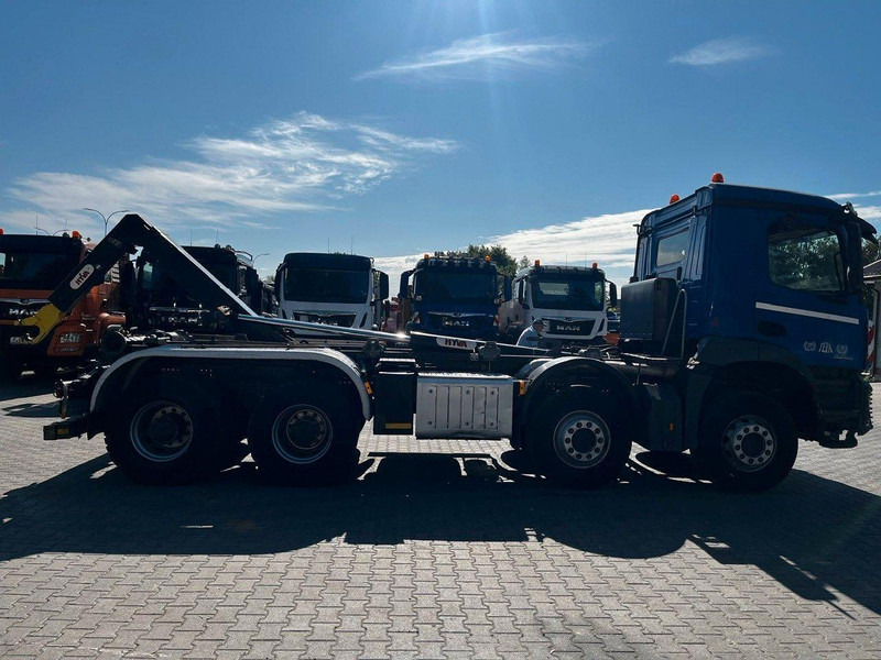 Φορτηγό φόρτωσης γάντζου Mercedes-Benz AROCS 3246 8X4 ABROLLKIPPER HYVALIFT 26.57: φωτογραφία 11
