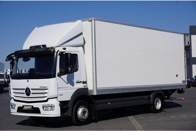 Mercedes-Benz ATEGO / 1221 / ACC / EURO 6 / KONTENER + WINDA / 17 PALET - Φορτηγό κόφα: φωτογραφία 2 Mercedes-Benz ATEGO / 1221 / ACC / EURO 6 / KONTENER + WINDA / 17 PALET - Φορτηγό κόφα: φωτογραφία 2