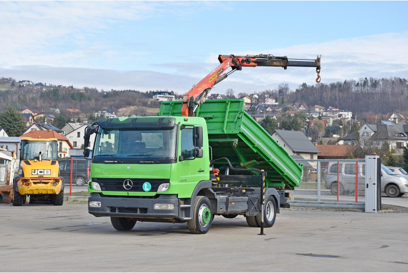 Mercedes-Benz ATEGO 1224 - Φορτηγό ανατρεπόμενο, Φορτηγό με γερανό: φωτογραφία 2 Mercedes-Benz ATEGO 1224 - Φορτηγό ανατρεπόμενο, Φορτηγό με γερανό: φωτογραφία 2