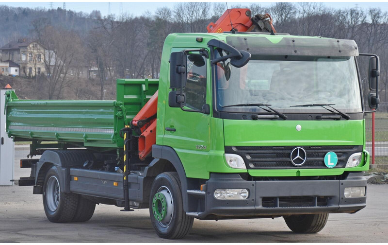 Mercedes-Benz ATEGO 1224 - Φορτηγό ανατρεπόμενο, Φορτηγό με γερανό: φωτογραφία 4 Mercedes-Benz ATEGO 1224 - Φορτηγό ανατρεπόμενο, Φορτηγό με γερανό: φωτογραφία 4