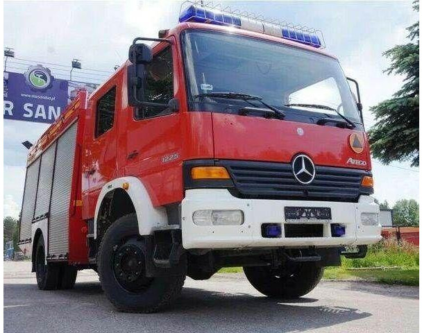 Mercedes-Benz ATEGO 1225 Firebrigade Feuerwehr - Πυροσβεστικό όχημα: φωτογραφία 1 Mercedes-Benz ATEGO 1225 Firebrigade Feuerwehr - Πυροσβεστικό όχημα: φωτογραφία 1