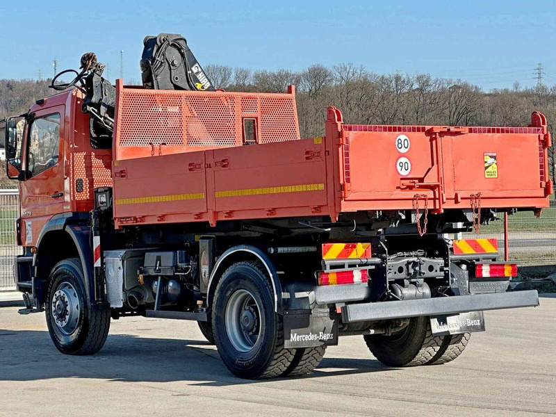 Mercedes-Benz AXOR 1829 * HIAB 1111 HIDUO + FUNK * TOP * 4x4 - Φορτηγό ανατρεπόμενο, Φορτηγό με γερανό: φωτογραφία 5 Mercedes-Benz AXOR 1829 * HIAB 1111 HIDUO + FUNK * TOP * 4x4 - Φορτηγό ανατρεπόμενο, Φορτηγό με γερανό: φωτογραφία 5