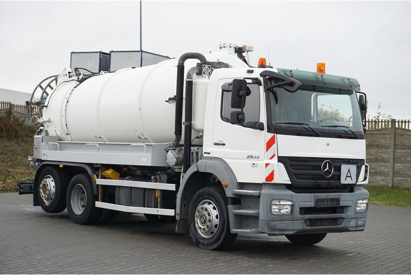Mercedes-Benz AXOR / 2533 / 6 X 2 / E 5 / ASENIZACYJNY / OŚ SKRĘTNA - Όχημα εκκένωσης βόθρων: φωτογραφία 2 Mercedes-Benz AXOR / 2533 / 6 X 2 / E 5 / ASENIZACYJNY / OŚ SKRĘTNA - Όχημα εκκένωσης βόθρων: φωτογραφία 2
