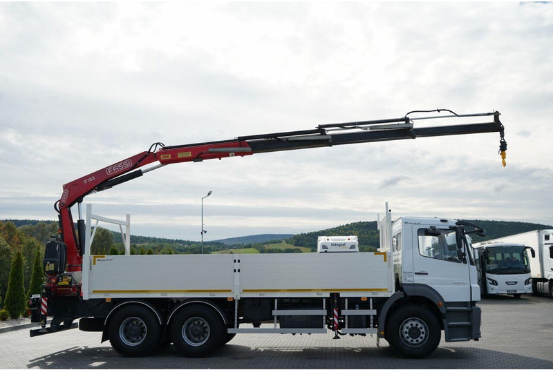 Φορτηγό με ανοιχτή καρότσα, Φορτηγό με γερανό Mercedes-Benz / AXOR 2633 / 6X4 / SKRZYNIOWY - 6,55 M / MOCNA PODŁOGA / HDS FA: φωτογραφία 6 Φορτηγό με ανοιχτή καρότσα, Φορτηγό με γερανό Mercedes-Benz / AXOR 2633 / 6X4 / SKRZYNIOWY - 6,55 M / MOCNA PODŁOGA / HDS FA: φωτογραφία 6