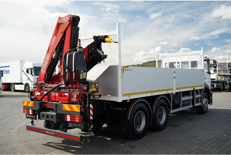 Φορτηγό με ανοιχτή καρότσα, Φορτηγό με γερανό Mercedes-Benz / AXOR 2633 / 6X4 / SKRZYNIOWY - 6,55 M / MOCNA PODŁOGA / HDS FA: φωτογραφία 12 Φορτηγό με ανοιχτή καρότσα, Φορτηγό με γερανό Mercedes-Benz / AXOR 2633 / 6X4 / SKRZYNIOWY - 6,55 M / MOCNA PODŁOGA / HDS FA: φωτογραφία 12