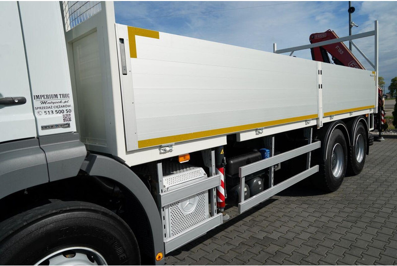 Φορτηγό με ανοιχτή καρότσα, Φορτηγό με γερανό Mercedes-Benz / AXOR 2633 / 6X4 / SKRZYNIOWY - 6,55 M / MOCNA PODŁOGA / HDS FA: φωτογραφία 18 Φορτηγό με ανοιχτή καρότσα, Φορτηγό με γερανό Mercedes-Benz / AXOR 2633 / 6X4 / SKRZYNIOWY - 6,55 M / MOCNA PODŁOGA / HDS FA: φωτογραφία 18