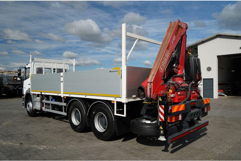 Φορτηγό με ανοιχτή καρότσα, Φορτηγό με γερανό Mercedes-Benz / AXOR 2633 / 6X4 / SKRZYNIOWY - 6,55 M / MOCNA PODŁOGA / HDS FA: φωτογραφία 11 Φορτηγό με ανοιχτή καρότσα, Φορτηγό με γερανό Mercedes-Benz / AXOR 2633 / 6X4 / SKRZYNIOWY - 6,55 M / MOCNA PODŁOGA / HDS FA: φωτογραφία 11