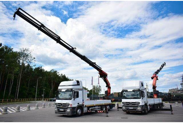 Mercedes-Benz Actros 2546 6x2 Palfinger PK 53002 Crane Kran - Φορτηγό με ανοιχτή καρότσα, Φορτηγό με γερανό: φωτογραφία 4 Mercedes-Benz Actros 2546 6x2 Palfinger PK 53002 Crane Kran - Φορτηγό με ανοιχτή καρότσα, Φορτηγό με γερανό: φωτογραφία 4