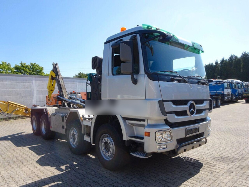 Mercedes-Benz Actros 3244 - Hook lift truck 8x4 - Φορτηγό φόρτωσης γάντζου, Φορτηγό με γερανό: φωτογραφία 2 Mercedes-Benz Actros 3244 - Hook lift truck 8x4 - Φορτηγό φόρτωσης γάντζου, Φορτηγό με γερανό: φωτογραφία 2