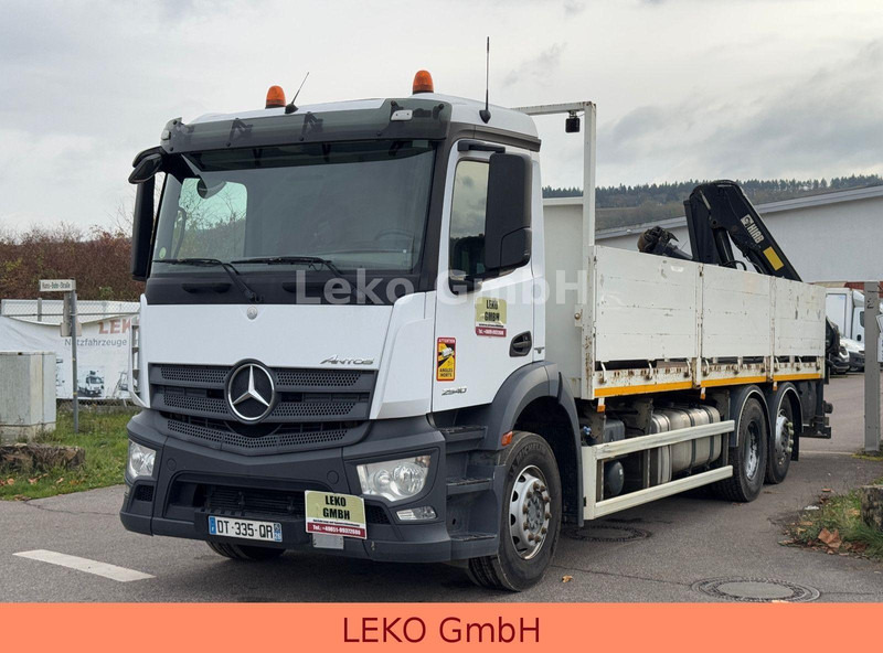 Mercedes-Benz Antos 2540 - Φορτηγό με ανοιχτή καρότσα, Φορτηγό με γερανό: φωτογραφία 5 Mercedes-Benz Antos 2540 - Φορτηγό με ανοιχτή καρότσα, Φορτηγό με γερανό: φωτογραφία 5