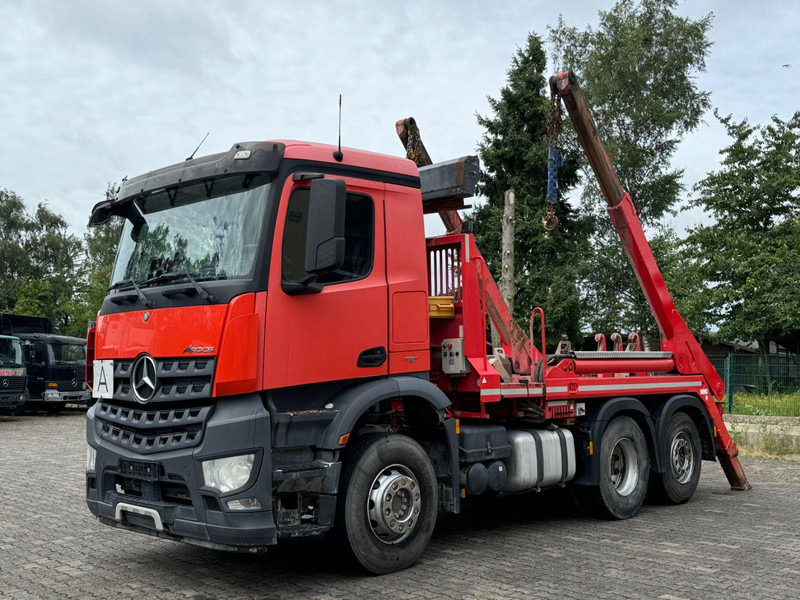 Mercedes-Benz Arocs 2536 BL 6x2/Funkfernbe./VDL-ASK 18 TK - Φορτηγό μεταφοράς εμπορευματοκιβωτίων/ Κινητό αμάξωμα, Φορτηγό με γερανό: φωτογραφία 3 Mercedes-Benz Arocs 2536 BL 6x2/Funkfernbe./VDL-ASK 18 TK - Φορτηγό μεταφοράς εμπορευματοκιβωτίων/ Κινητό αμάξωμα, Φορτηγό με γερανό: φωτογραφία 3