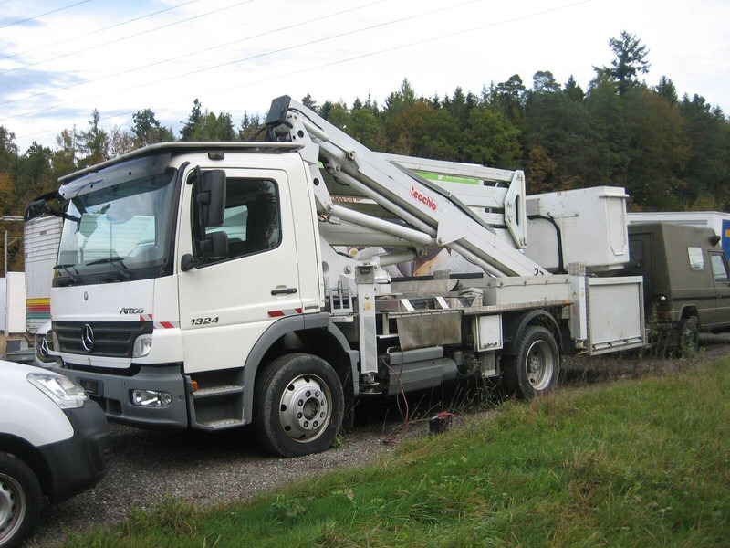 Mercedes-Benz Atego 1324 Bucket truck - Tecchio 27 m - Φορτηγό, Φορτηγό με γερανό: φωτογραφία 1 Mercedes-Benz Atego 1324 Bucket truck - Tecchio 27 m - Φορτηγό, Φορτηγό με γερανό: φωτογραφία 1