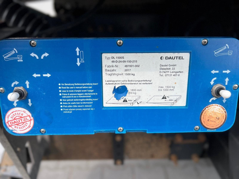 Φορτηγό μουσαμάς Mercedes-Benz Atego 1530 CURTAIN PLANE+LIFT 1.HAND: φωτογραφία 8 Φορτηγό μουσαμάς Mercedes-Benz Atego 1530 CURTAIN PLANE+LIFT 1.HAND: φωτογραφία 8