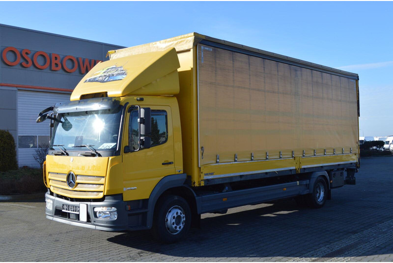 Mercedes-Benz Atego 1530 E6 PRITSCHE PLANE+LBW 1500 kg 1.HAND - Φορτηγό μουσαμάς: φωτογραφία 1 Mercedes-Benz Atego 1530 E6 PRITSCHE PLANE+LBW 1500 kg 1.HAND - Φορτηγό μουσαμάς: φωτογραφία 1