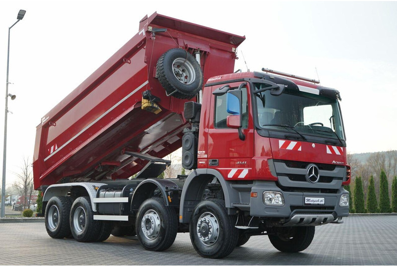 Mercedes-Benz CTROS 4141 / 8X6 / WYWROTKA TYLNOZSYPOWA / MEILLER KIPPER 5.3M / - Φορτηγό ανατρεπόμενο: φωτογραφία 2 Mercedes-Benz CTROS 4141 / 8X6 / WYWROTKA TYLNOZSYPOWA / MEILLER KIPPER 5.3M / - Φορτηγό ανατρεπόμενο: φωτογραφία 2