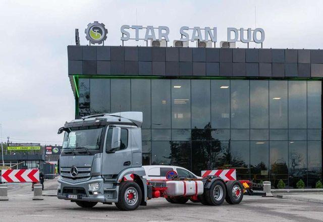Mercedes-Benz MERCEDES BENZ ANTOS 2535 6x2 Chassis - Φορτηγό σασί, Φορτηγό με γερανό: φωτογραφία 4 Mercedes-Benz MERCEDES BENZ ANTOS 2535 6x2 Chassis - Φορτηγό σασί, Φορτηγό με γερανό: φωτογραφία 4