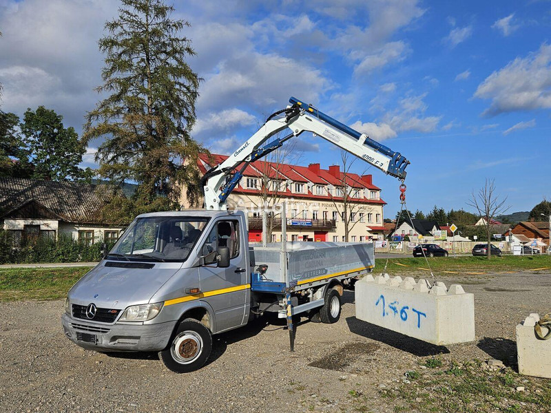 Mercedes-Benz Sprinter 616 Flatbed + crane Cormach - Φορτηγό με ανοιχτή καρότσα, Φορτηγό με γερανό: φωτογραφία 3 Mercedes-Benz Sprinter 616 Flatbed + crane Cormach - Φορτηγό με ανοιχτή καρότσα, Φορτηγό με γερανό: φωτογραφία 3