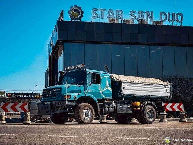 Mercedes-Benz Zetros 1833 4x4 Kipper Camper Chassis - Φορτηγό σασί, Φορτηγό με γερανό: φωτογραφία 1 Mercedes-Benz Zetros 1833 4x4 Kipper Camper Chassis - Φορτηγό σασί, Φορτηγό με γερανό: φωτογραφία 1