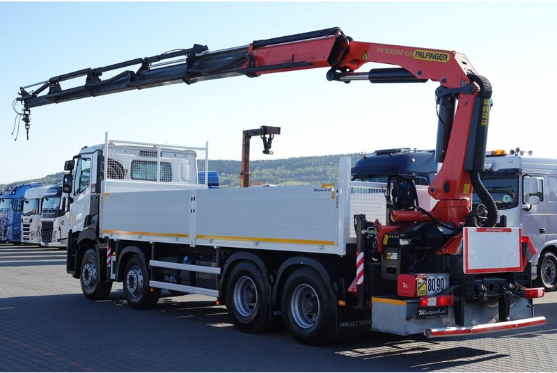 Renault C 430 / 8x4 / SKRZYNIOWY 7 M + HDS PALFINGER 33002 -wysów: 14,5 - Φορτηγό με ανοιχτή καρότσα, Φορτηγό με γερανό: φωτογραφία 3 Renault C 430 / 8x4 / SKRZYNIOWY 7 M + HDS PALFINGER 33002 -wysów: 14,5 - Φορτηγό με ανοιχτή καρότσα, Φορτηγό με γερανό: φωτογραφία 3