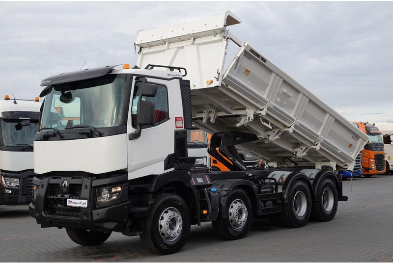 Renault C 460 / 8x4 / WYWROTKA / HYDROBURTA / BORDMATIC / EURO 6 / OPONY - Φορτηγό ανατρεπόμενο: φωτογραφία 1 Renault C 460 / 8x4 / WYWROTKA / HYDROBURTA / BORDMATIC / EURO 6 / OPONY - Φορτηγό ανατρεπόμενο: φωτογραφία 1