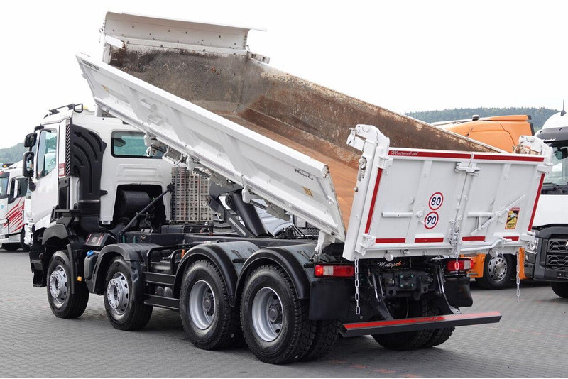 Renault C 460 / 8x4 / WYWROTKA / HYDROBURTA / BORDMATIC / EURO 6 / OPONY - Φορτηγό ανατρεπόμενο: φωτογραφία 4 Renault C 460 / 8x4 / WYWROTKA / HYDROBURTA / BORDMATIC / EURO 6 / OPONY - Φορτηγό ανατρεπόμενο: φωτογραφία 4