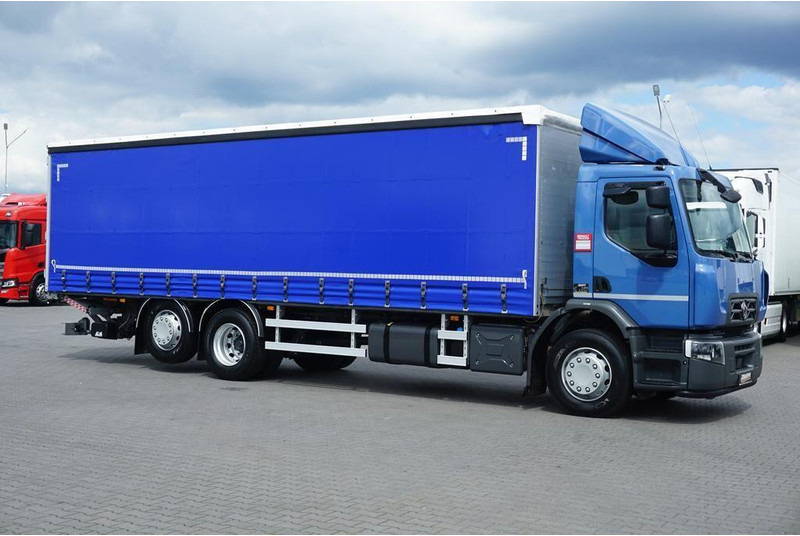 Renault D 320 / EURO 6 / FIRANKA + WINDA / 21 PALET / ŁAD. 16 530 KG - Φορτηγό μουσαμάς: φωτογραφία 4 Renault D 320 / EURO 6 / FIRANKA + WINDA / 21 PALET / ŁAD. 16 530 KG - Φορτηγό μουσαμάς: φωτογραφία 4