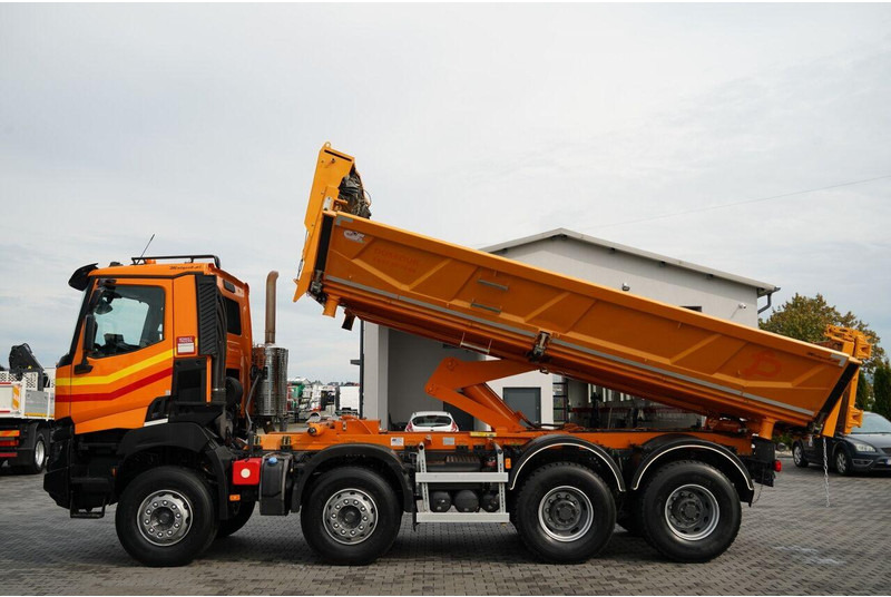 Renault K 480 / 8x4 / WYWROTKA DWUSTRONNA / HYDROBURTA / KLAPODRZWI / S - Φορτηγό ανατρεπόμενο: φωτογραφία 3 Renault K 480 / 8x4 / WYWROTKA DWUSTRONNA / HYDROBURTA / KLAPODRZWI / S - Φορτηγό ανατρεπόμενο: φωτογραφία 3