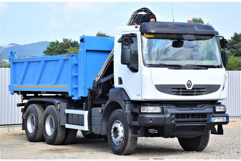 Renault KERAX 370 DXI - Φορτηγό ανατρεπόμενο, Φορτηγό με γερανό: φωτογραφία 4 Renault KERAX 370 DXI - Φορτηγό ανατρεπόμενο, Φορτηγό με γερανό: φωτογραφία 4