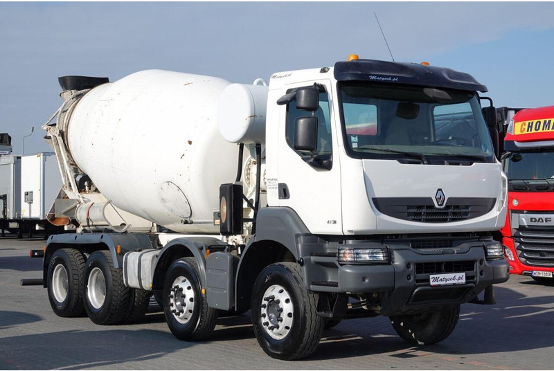 Renault KERAX 410 / 8X4 / BETONOMIESZARKA / GRUSZKA CIFA / 9 m3 / SPROWA - Μπετονιέρα φορτηγό: φωτογραφία 4 Renault KERAX 410 / 8X4 / BETONOMIESZARKA / GRUSZKA CIFA / 9 m3 / SPROWA - Μπετονιέρα φορτηγό: φωτογραφία 4