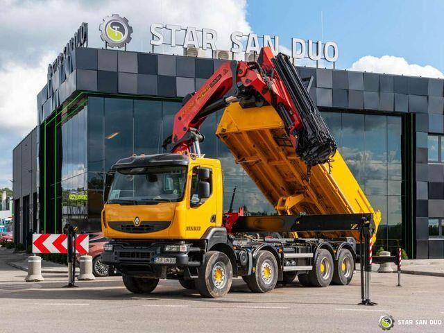 Renault KERAX 450 8x4 PALFINGER PK 60002 Crane Tipper - Φορτηγό ανατρεπόμενο, Φορτηγό με γερανό: φωτογραφία 2 Renault KERAX 450 8x4 PALFINGER PK 60002 Crane Tipper - Φορτηγό ανατρεπόμενο, Φορτηγό με γερανό: φωτογραφία 2