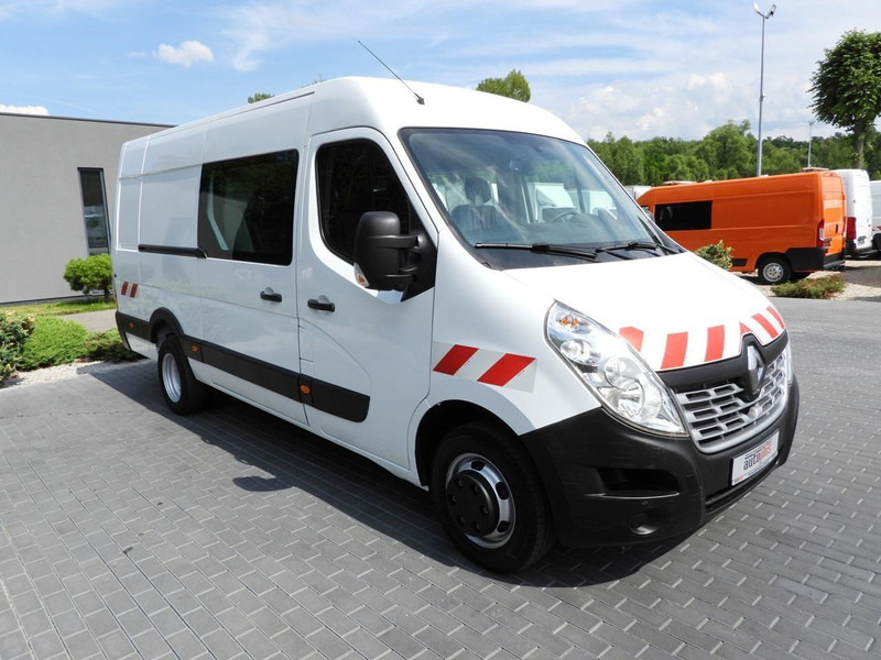 Renault MASTER FURGON BRYGADÓWKA 7 MIEJSC TEMPOMAT BLIŹNIACZE KOŁA KLIMA - Μικρό λεωφορείο, Επιβατικό βαν: φωτογραφία 4 Renault MASTER FURGON BRYGADÓWKA 7 MIEJSC TEMPOMAT BLIŹNIACZE KOŁA KLIMA - Μικρό λεωφορείο, Επιβατικό βαν: φωτογραφία 4