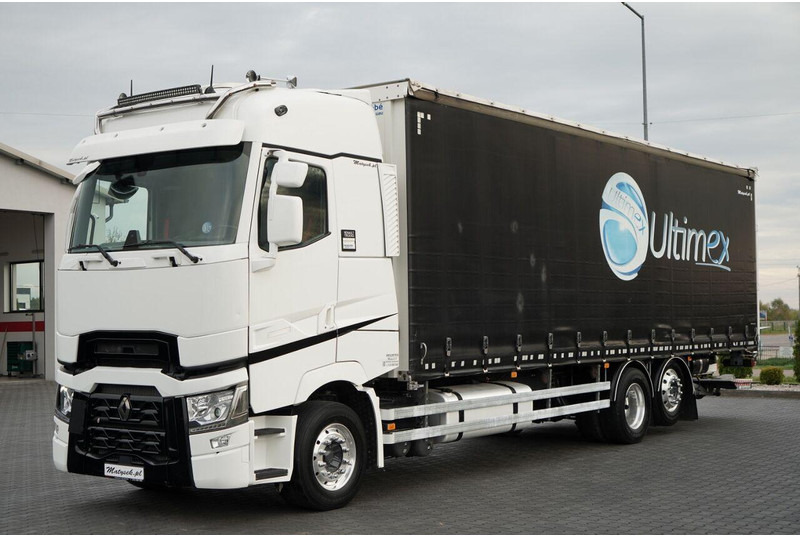 Renault T 440 / 6X2 / SOLÓWKA / FIRANKA 9.5 M / I-PARK COOL / WINDA / AL - Φορτηγό μουσαμάς: φωτογραφία 1 Renault T 440 / 6X2 / SOLÓWKA / FIRANKA 9.5 M / I-PARK COOL / WINDA / AL - Φορτηγό μουσαμάς: φωτογραφία 1