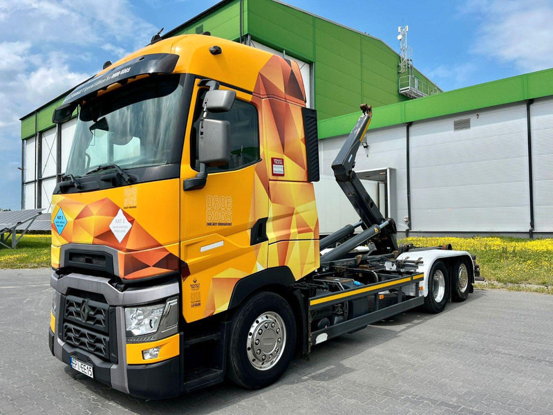 Renault T Solo ohne Abrollkipper oder Meiller-Haken - Φορτηγό με ανοιχτή καρότσα, Φορτηγό με γερανό: φωτογραφία 1 Renault T Solo ohne Abrollkipper oder Meiller-Haken - Φορτηγό με ανοιχτή καρότσα, Φορτηγό με γερανό: φωτογραφία 1