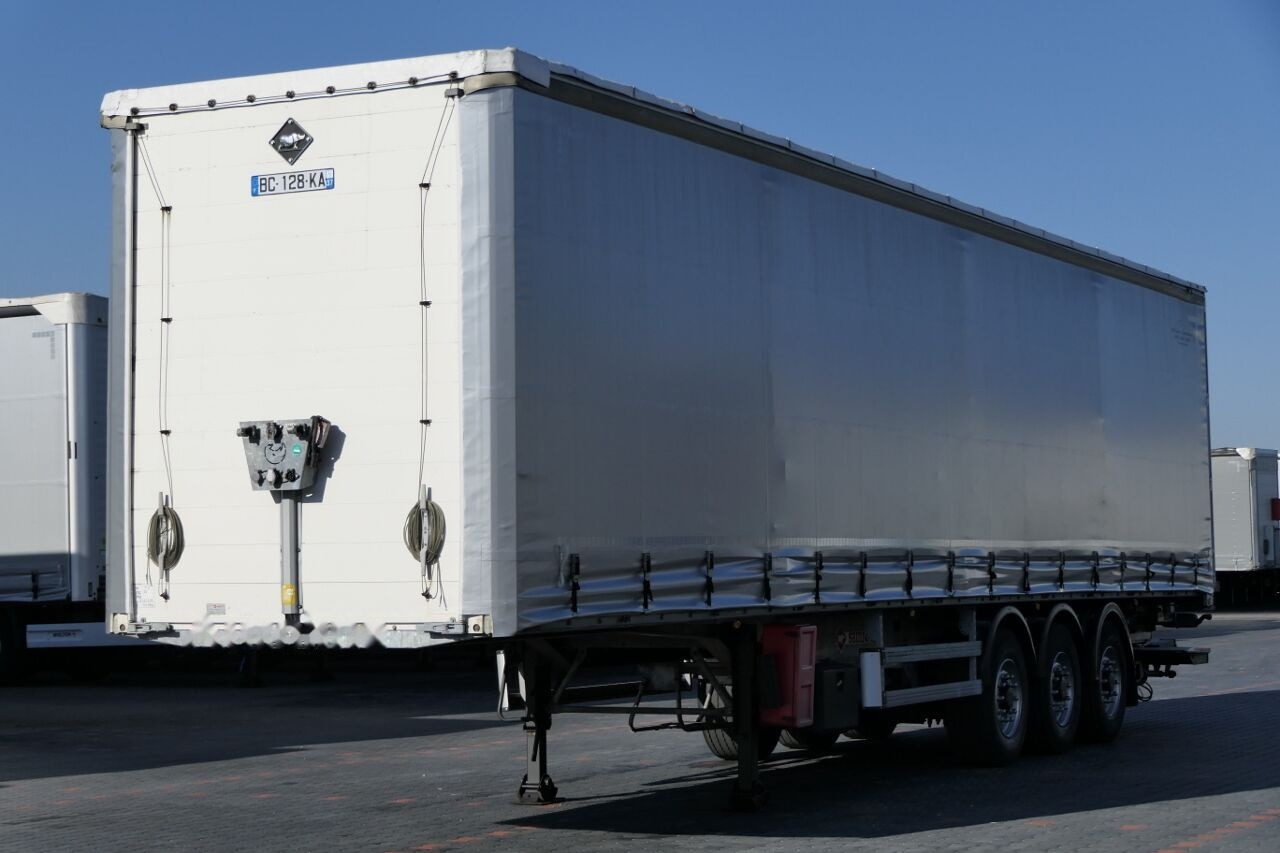 Επικαθήμενο κουρτίνα Samro CURTAINSIDER / STANDARD / LIFTED AXLE / LIFT DHOLLANDIA: φωτογραφία 1