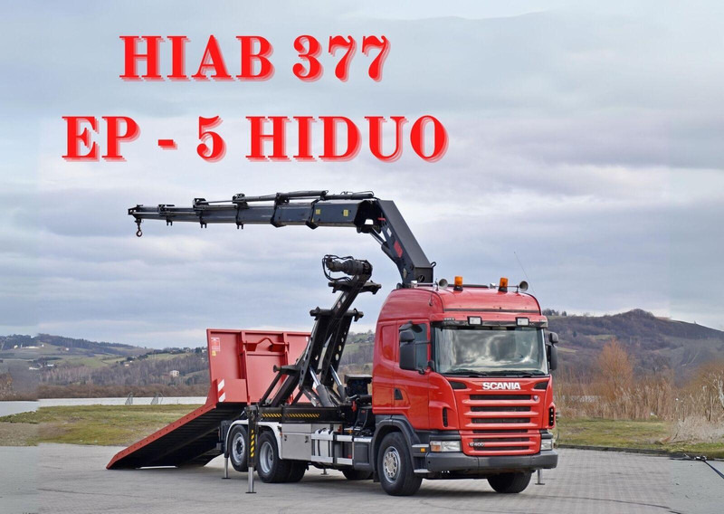 Scania G 400 - Φορτηγό με σύστημα καλωδίων, Φορτηγό με γερανό: φωτογραφία 1 Scania G 400 - Φορτηγό με σύστημα καλωδίων, Φορτηγό με γερανό: φωτογραφία 1