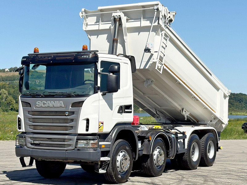 Scania G 420 * KIPPER * 8x4 * TOPZUSTAND - Φορτηγό ανατρεπόμενο: φωτογραφία 4 Scania G 420 * KIPPER * 8x4 * TOPZUSTAND - Φορτηγό ανατρεπόμενο: φωτογραφία 4