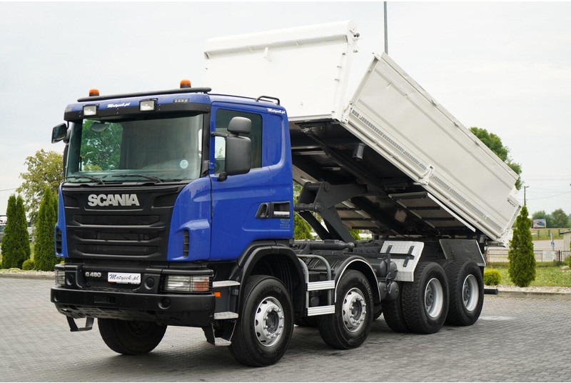 Scania G 480 / 8x4 / WYWROTKA DWUSTRONNA / BORDMATIC / MANUAL - Φορτηγό ανατρεπόμενο: φωτογραφία 1 Scania G 480 / 8x4 / WYWROTKA DWUSTRONNA / BORDMATIC / MANUAL - Φορτηγό ανατρεπόμενο: φωτογραφία 1